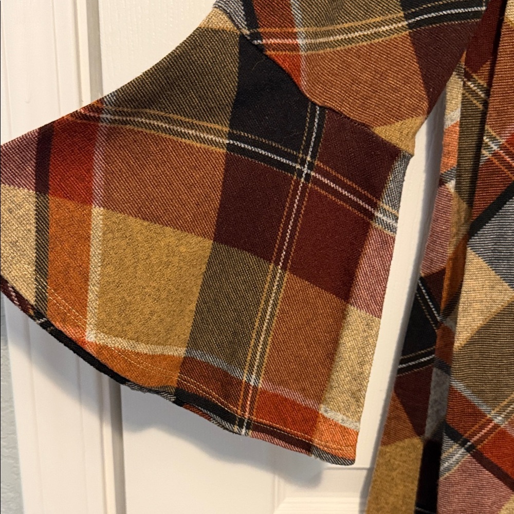 Jessica Howard Long Sleeve Plaid Dress - Multicolor - Picture 4 of 6
